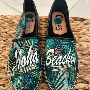 Circus Tropical Espadrille Slip-Ons